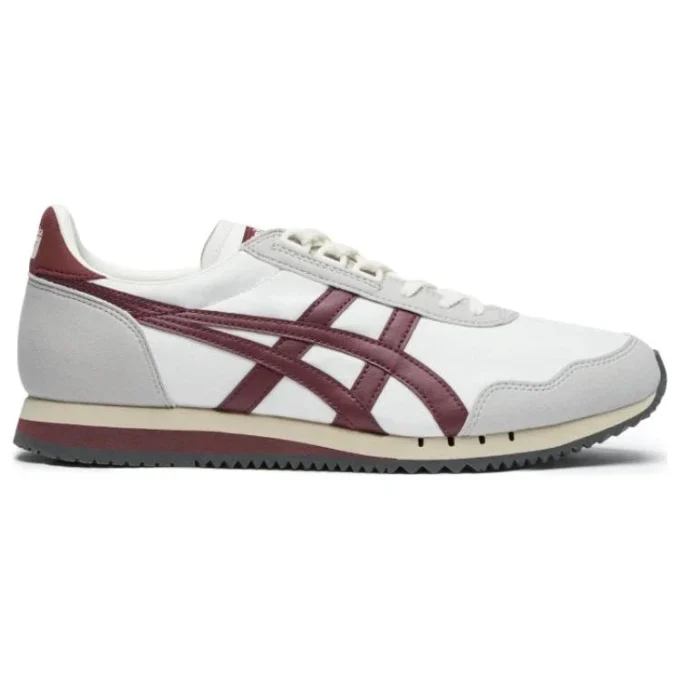 Buty do biegania Dualio Marathon „White Grey Burgundy”