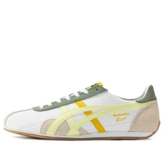 Buty Runspark „Biały oliwkowy żółty”
