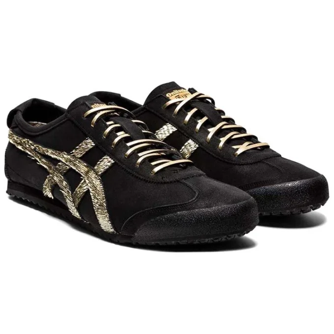 Mexico 66 Slip-On „Black Silver”