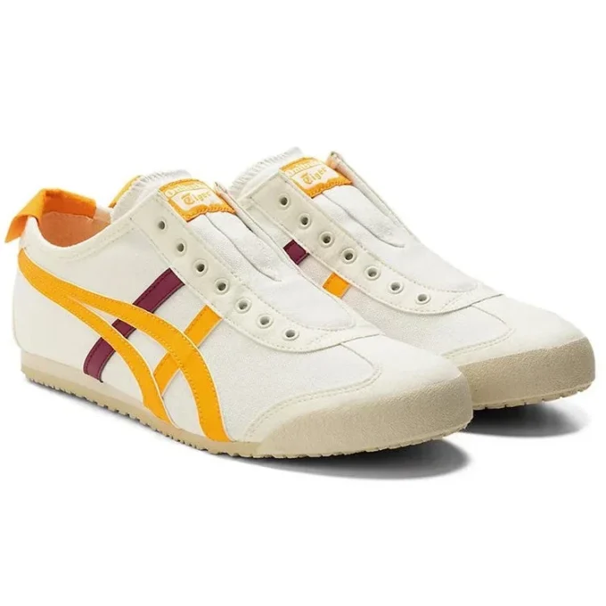 Mexico 66 Slip-On „Cream Citrus Red”