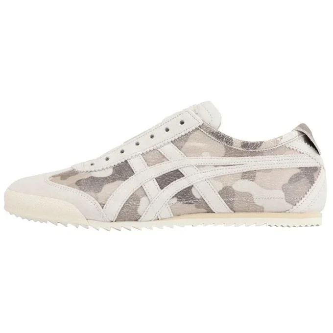 Mexico Slip-On Deluxe „White Grey Camouflage”