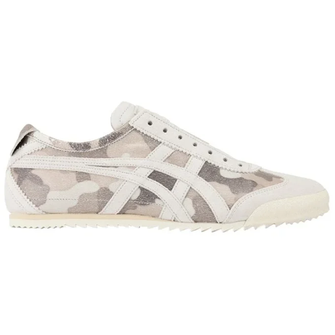 Mexico Slip-On Deluxe „White Grey Camouflage”