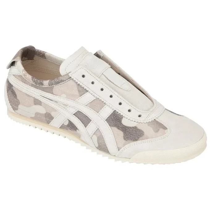 Mexico Slip-On Deluxe „White Grey Camouflage”