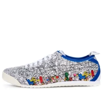Onitsuka Tiger x Kanta&Kaede Mexico 66 Sneakers „White Black Blue”