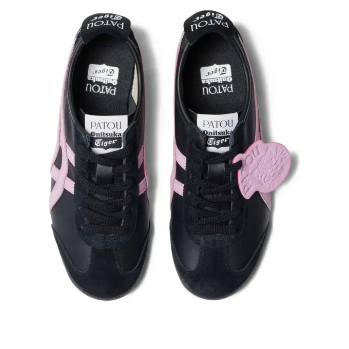 Onitsuka Tiger x PATOU Mexico 66 „Black Cotton Candy”