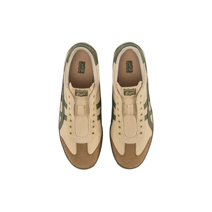 Tokuten Slip-On „Beige Brown Green” Tokuten Slip-On „Beige Brown Green”